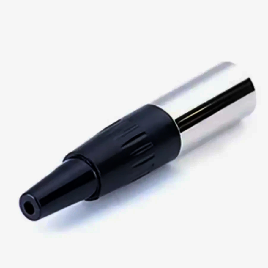 Разъем miniXLR 3 контакта з позолотою для аудіокабелів New Tide, до 3.2 мм