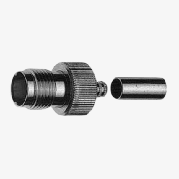 Разъем Telegartner TNC RG-58C/U 50 Ом обжимной N01003A0005, 11 ГГц, для кабеля, Германия