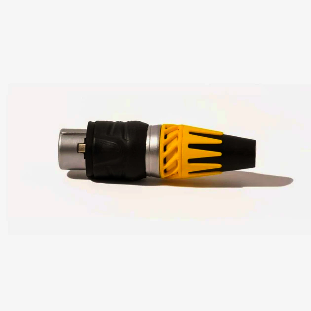 Панельний розapos;єм SA261A-SC-PG-WP XLR 3 Pin з зажимом-крокодилом, IP65, золоті контакти