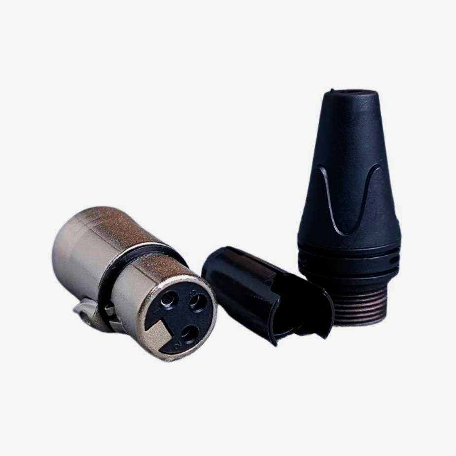 Разapos'єм XLR3 Neutrik NC3FXX 3-контактний кабельний, серія XX-HD, висока міцність, 16A