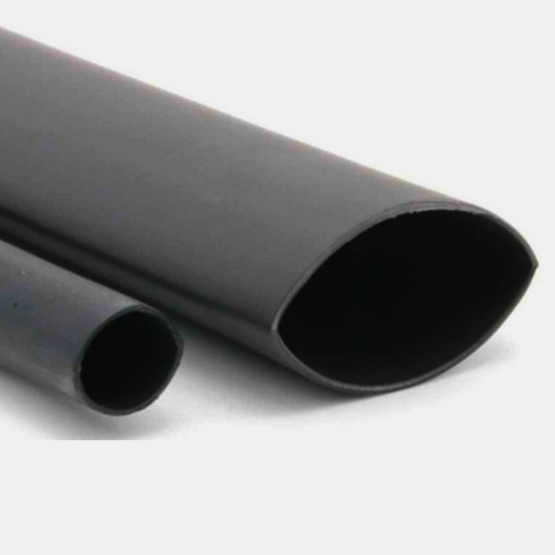 Термотрубка JDD Tech 25.4 мм чорна Kynar® термоусадочна вогнестійка, 1 м