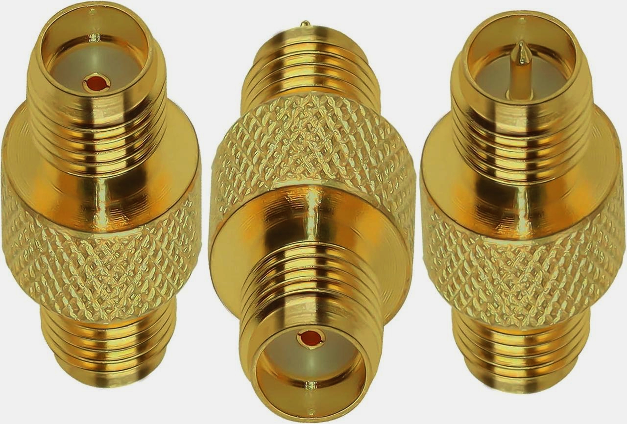 Адаптер SMA на RP-SMA 50 Ом, гніздо-гніздо, метал, для Wi-Fi і GSM антен, 1 м