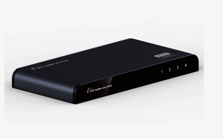 HDMI спліттер Lenkeng LKV314PRO 1 на 4 виходи 4K 1.4 з підсилювачем сигналу, 30 м