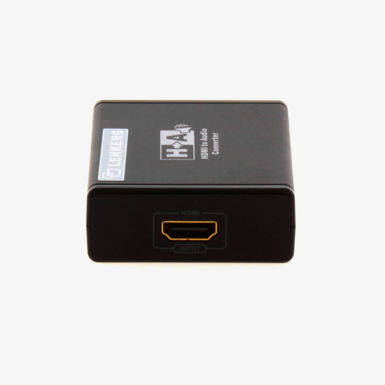 Аудіо-декодер Lenkeng LKV3086 HDMI в аналоговий стерео сигнал 3.5 мм, 69х56х22 мм, Оригінал