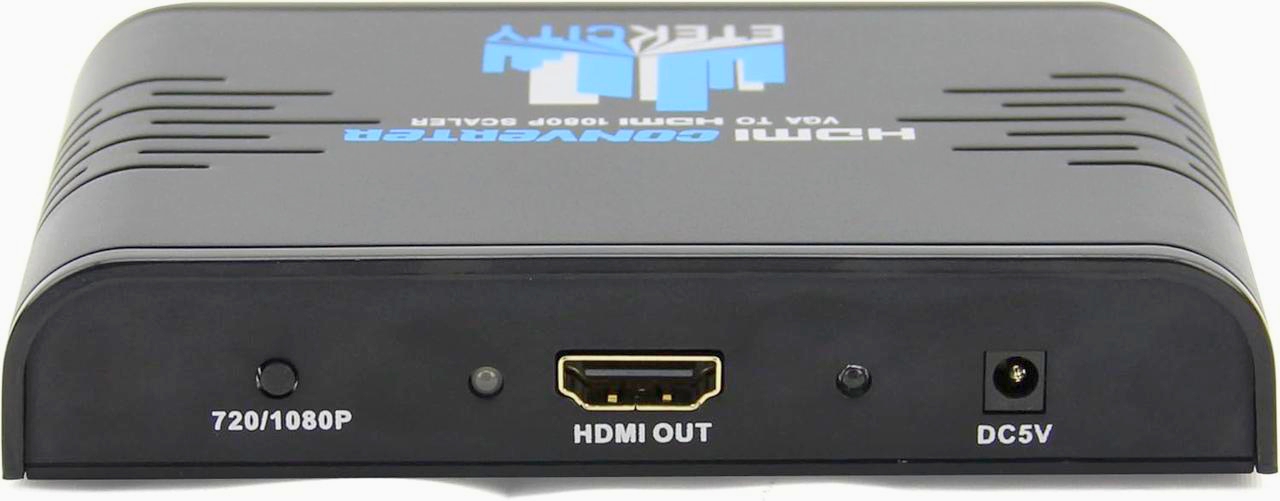 Адаптер Lenkeng VGA + Audio в HDMI 1080p (КНР) для передачі відео і звуку, 119x74x23 мм