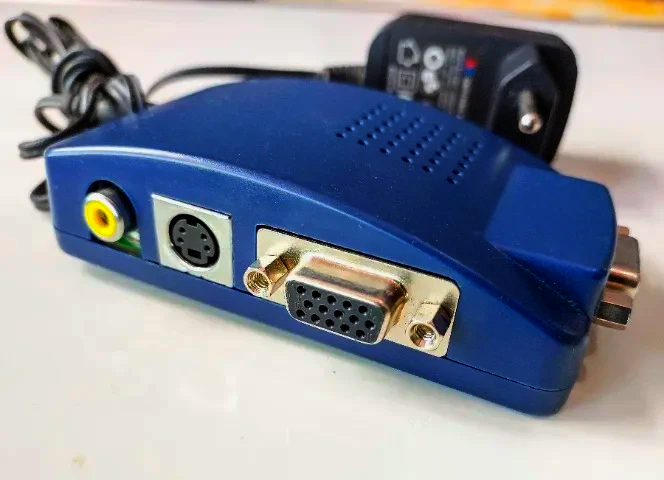 Lenkeng LKV2000 Перетворювач VGA в Композитне Відео, S-Video, 640x480, 800x600, 1024x768