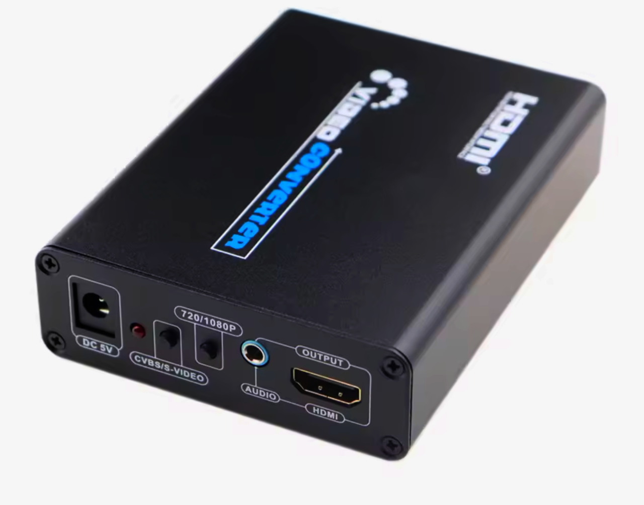 Преобразователь HDMI в AV и S-Video Lenkeng LKV381a, 1080p, аналоговий сигнал для ТВ, 1 шт.