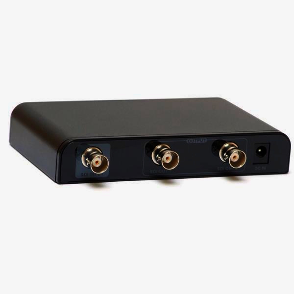 Lenkeng спліттер 1:2 SDI для SD/HD/3G, 2 виходи, BNC, оригінал, 130x88x22 мм