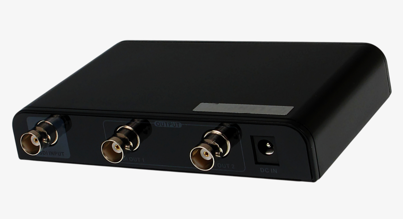 Lenkeng SDHD3G Спліттер 1:2 для SD/HD/3G-SDI, два вихода, BNC розapos;єм, 400м, 200м, 100м