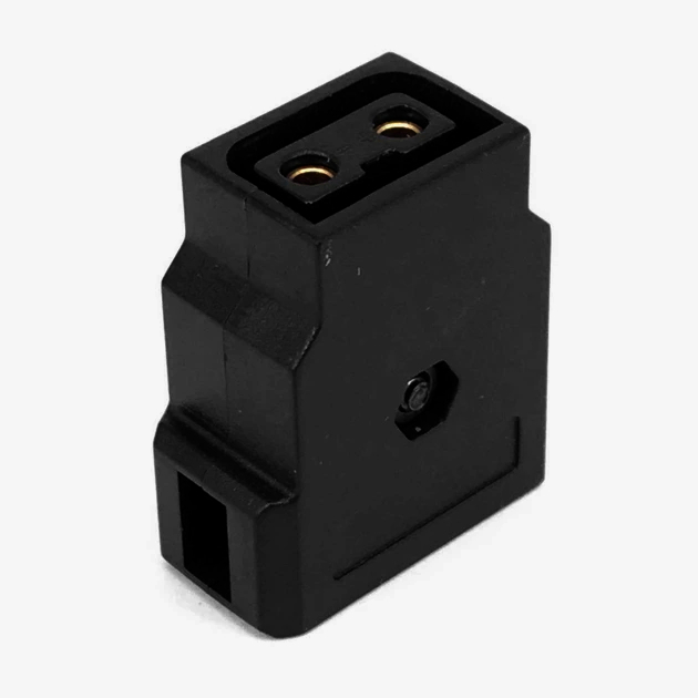 Разъем-гнездо D-Tap DC-DTAP-F 2 контакта для кабеля Ø 4–5 мм, Rean, чорний, професійна серія