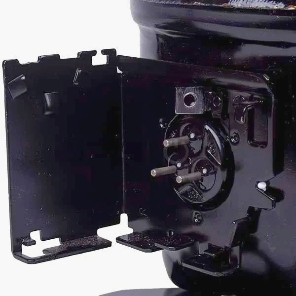 Компресор ACC HМК95АА R600a 167Вт для холодильника, тиха робота, Італія, чорний