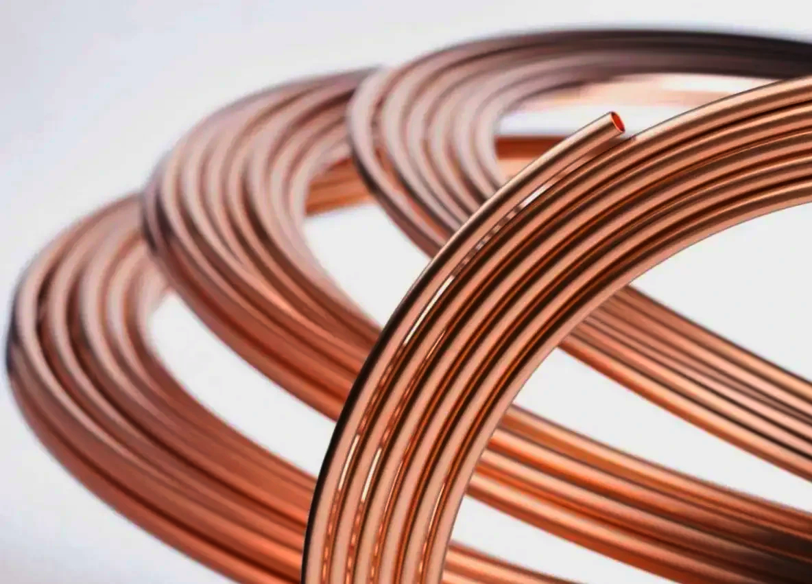 Медна труба Halcor 1/4quot; 6,35×0,76 мм, 50 м, безшовна для кондиціонерів, Греція