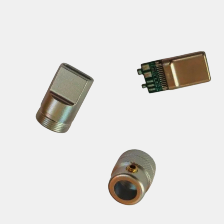 Разapos;єм USB Type-C USB-CF3Y, 1м, 8 позолочених контактів, посилений корпус, 24K, кабельний розapos;єм
