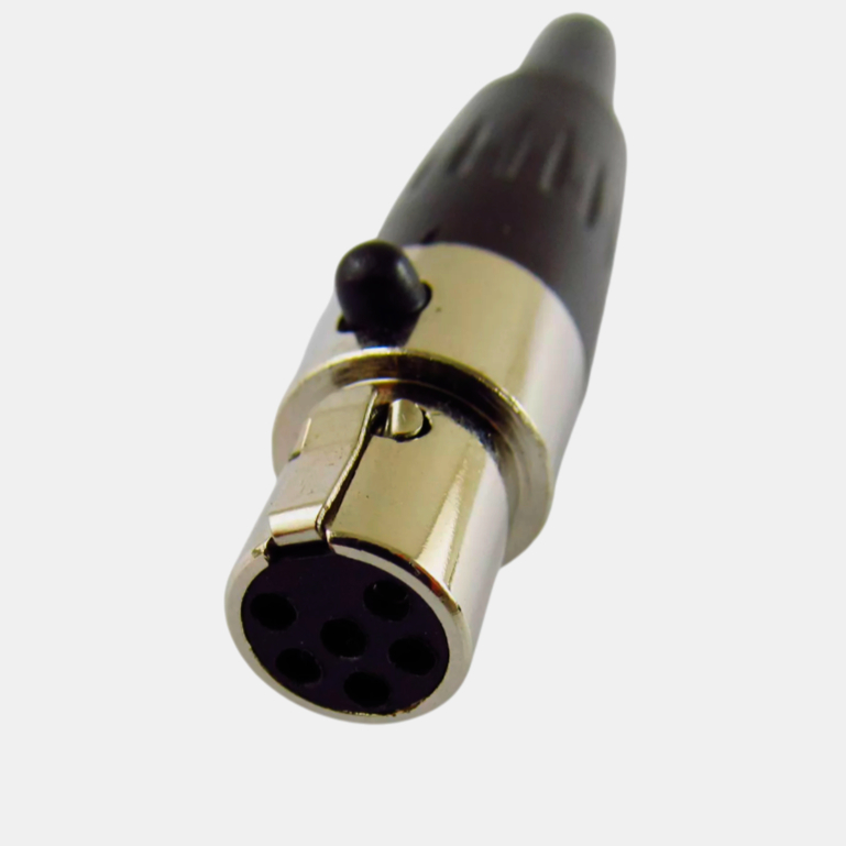 MOCO Mini XLR роз'єм 6 pin металевий SA101-6P для аудіообладнання, висока якість