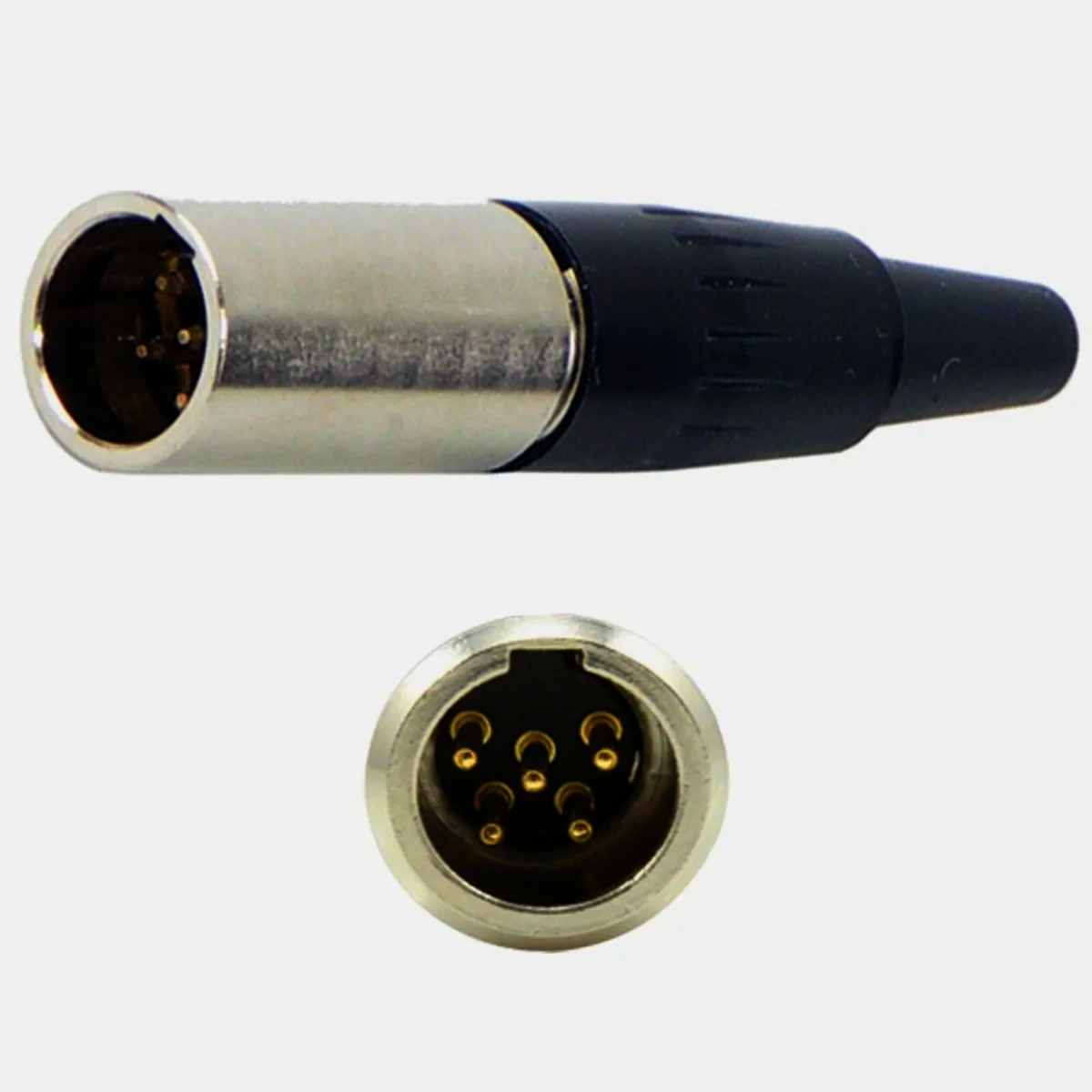 Разъем 5-pin mini XLR SA102-5P MOCO для аудіо і світлотехніки, висока якість, 1м