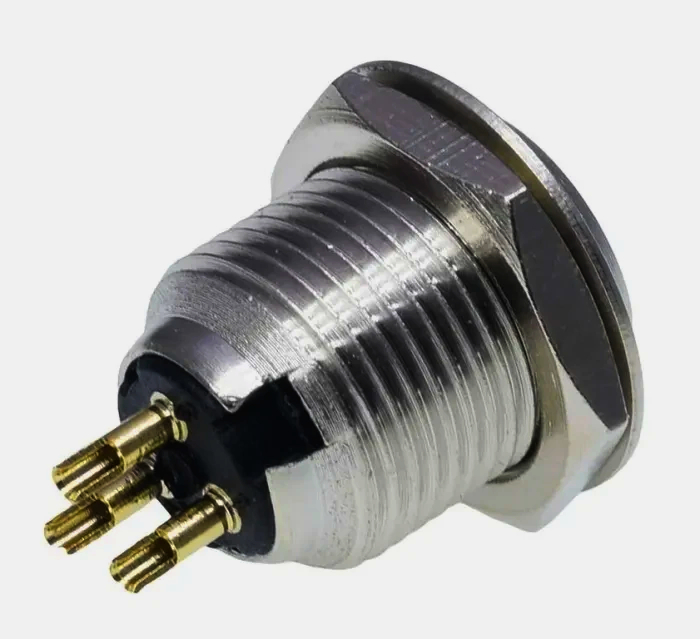 Разъем MOCO SA108-3P Mini XLR штекер 3 контакта для мікрофонів і студій, компактний