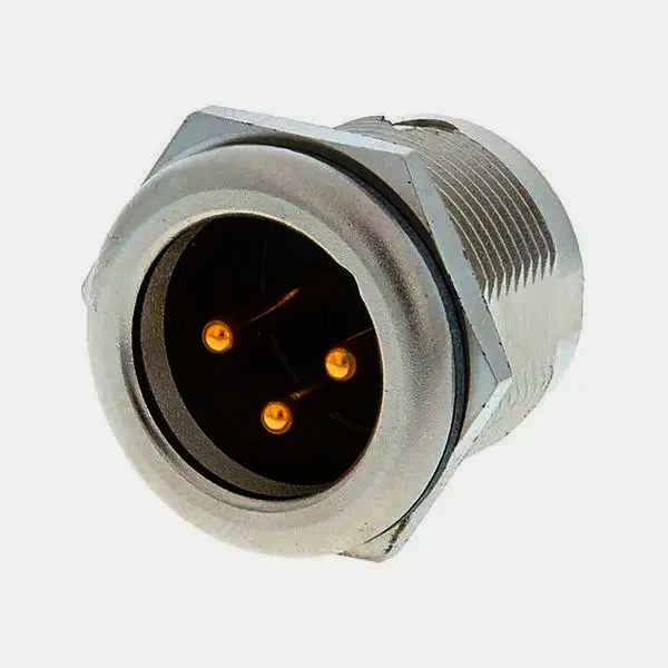 Разъем MOCO SA108-3P Mini XLR штекер 3 контакта для мікрофонів і студій, компактний