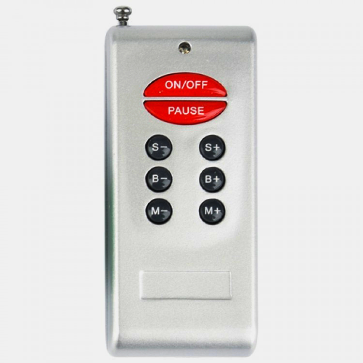 RGB контролер FTC Радіо21 130x40x51 мм, дистанційне управління 12-24В, 3 канали по 3А