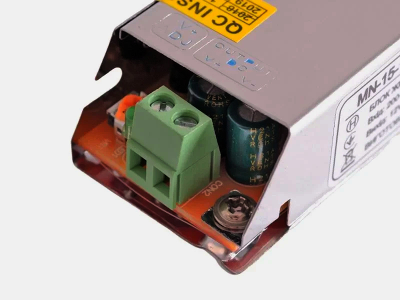 Блок живлення PSС Compact 12V 10A 120Вт IP20, 115x78x36 мм, металевий корпус, вага 0.85 кг