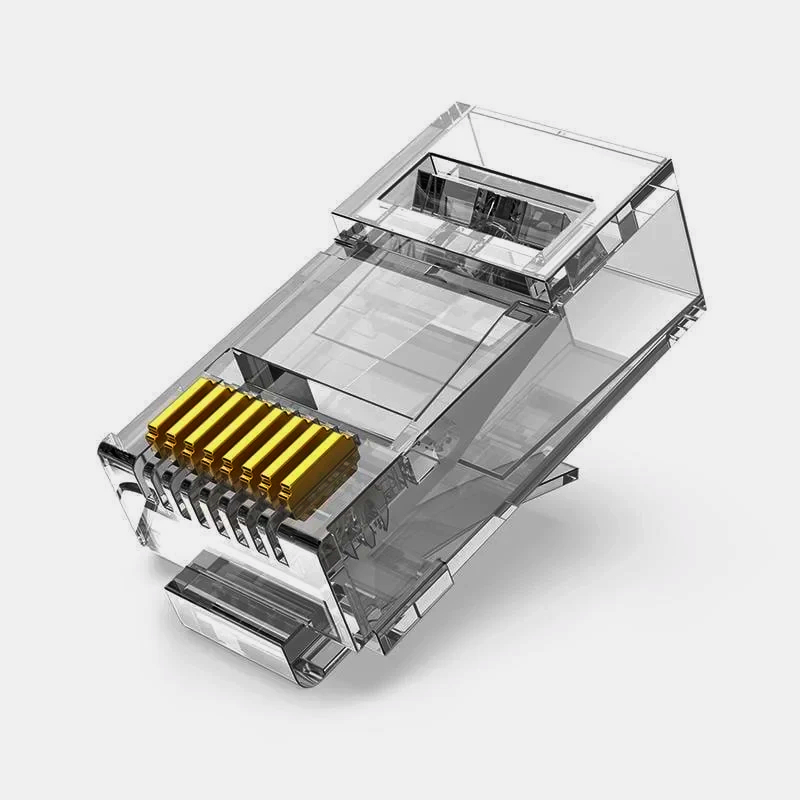 Разъем RJ45 Cat6 ZoeRax ARC6-S21 для жилы 24-26 AWG, до 1 Гбит/с, 250 МГц, 1 м