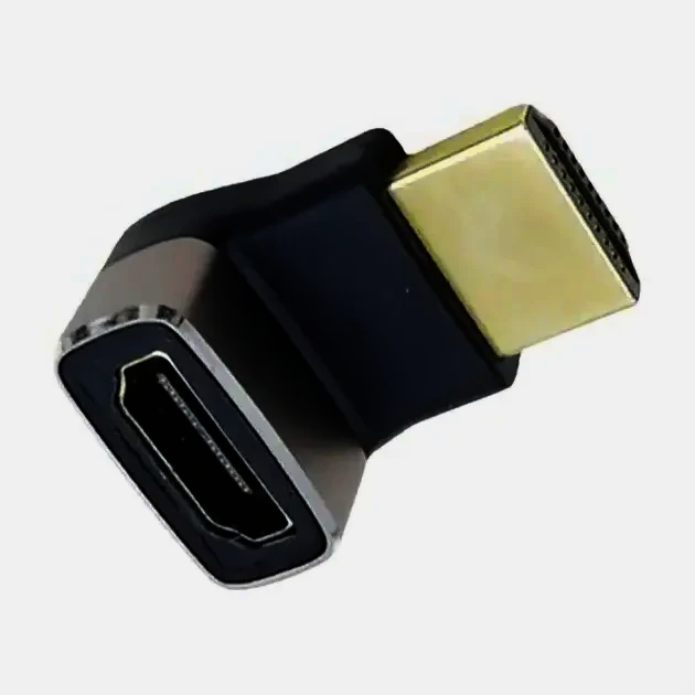 Угловий HDMI адаптер I-Taki 2.1 4K/8K, перехідник гніздо-штекер Type A, ергономічний