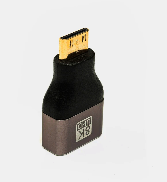 Адаптер I-Taki HDMI 2.1 4K/8K мама на mini HDMI тато, переходник для відеотехніки