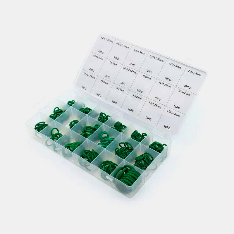 Набір ущільнювальних кілець Whicepart для автокондиціонерів, 10 шт, високотемпературні, герметичні