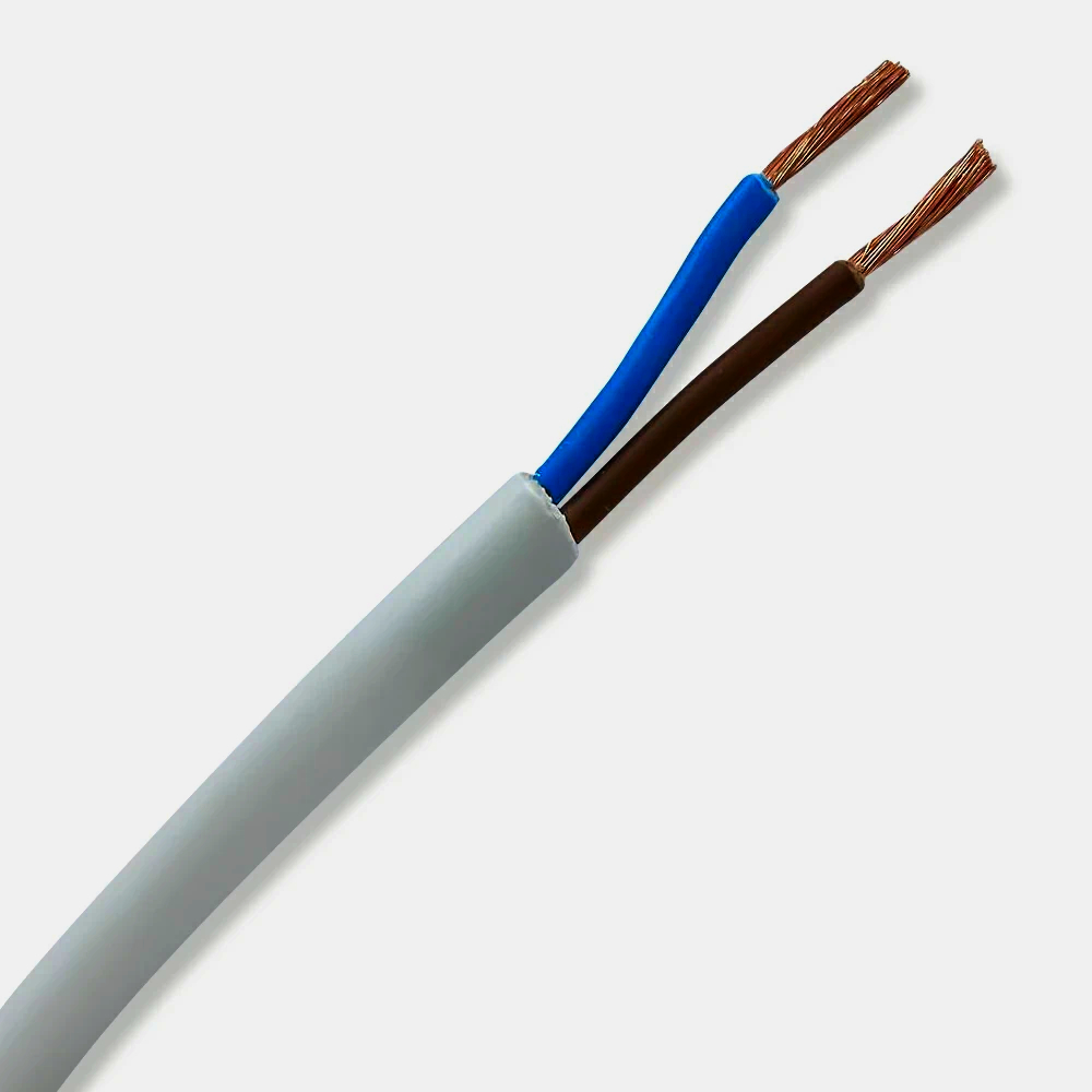 Провід GAL-KAT ПВС 2x2,5 мм2 для підключення електроприладів, довжина 100 м, мідні жили