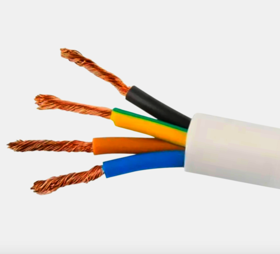 GAL-KAT кабель ПВС 4х1,5 мм для підключення побутових і промислових приладів 100 м