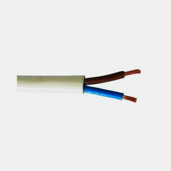 Провод GAL-KAT 2x0,75 ПВС бухта 100 м мідний кабель для побутової техніки та електроінструментів