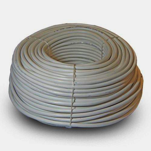 Кабель ПВС 4x1 мм, гнучкий, 100 м, вологозахищений, Gal Kat, зapos;єднувальний, мідний