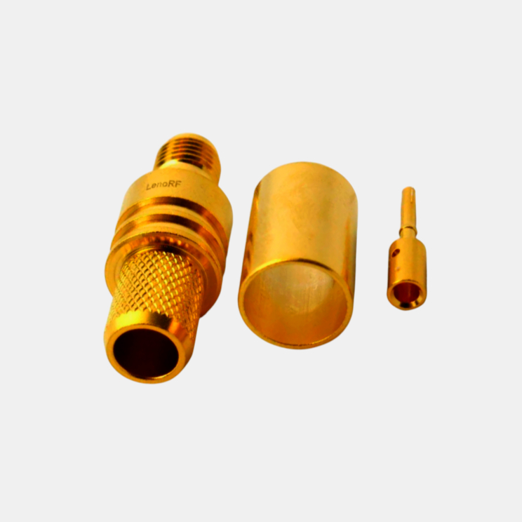 Універсальний розapos;єм SMA (female) Leno RF для кабелів KSR300/5D-FB, 50 Ом, 0-6 ГГц