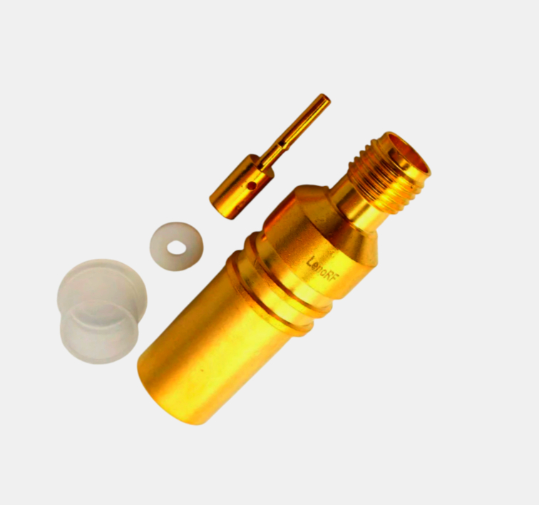 Універсальний розapos;єм SMA (female) Leno RF для кабелів KSR300/5D-FB, 50 Ом, 0-6 ГГц