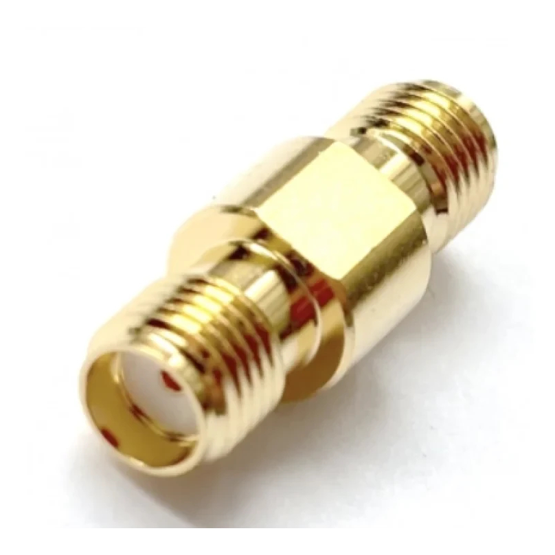 Универсальный адаптер Leno RF SMA-RP-SMA для соединения антенн и оборудования 50 Ом, DC-6 ГГц, высшее качество