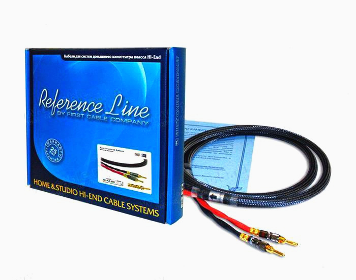 Акустичний кабель REFERENCE Line 2x Banana, 5 м, OFC, 13 мм, 25 років гарантії