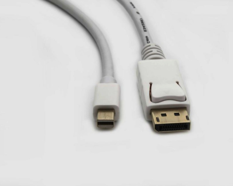 Кабель I-Taki Mini DisplayPort - DisplayPort 3м, 4K, 10.8 Гбіт/с, для MacBook, білий