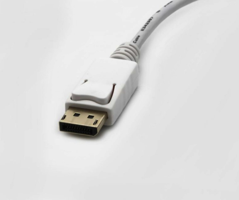 Кабель I-Taki Mini DisplayPort 1.1 до DisplayPort 2м, 10,8 Гбит/с, 4K, білий для MacBook