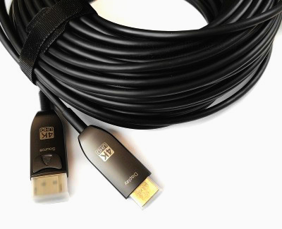 Кабель DisplayPort-HDMI, 30м, 4K@60Hz, 21.6Gbps, 3D ARC, черный - для ПК и мониторов