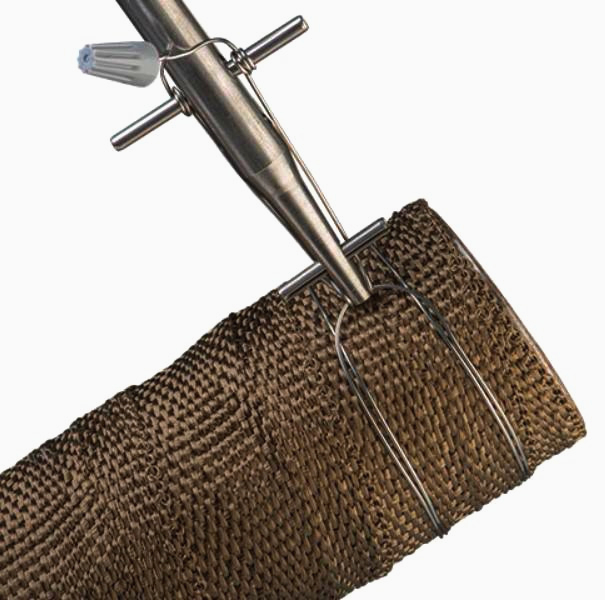 Термолента Techflex Volcano WRAP, базальове волокно, 1 м, 50.8 мм, до 700°C для глушителів