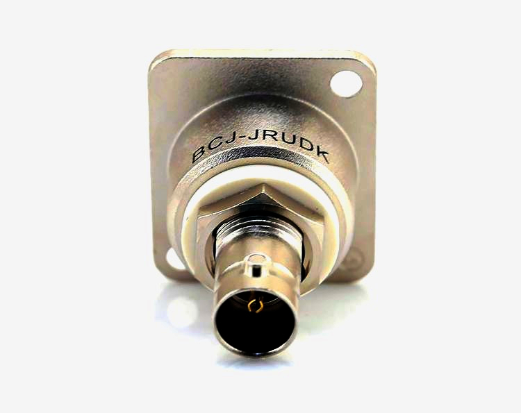 Адаптер BNC Canare BCJ-JRUDK 12G-SDI, D-посадка, 75 Ом, прохідний для монтажу