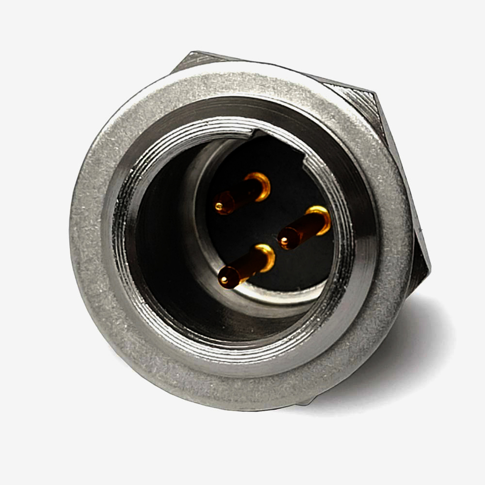 Раз'єм mini XLR 3P MOCO (тато) метал, пайка, 3 контакти, для аудіосистем, 1 шт.