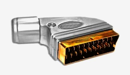 Раз'єм для кабелю First Cable, 11 мм, литий метал, позолочені контакти, 1 шт.