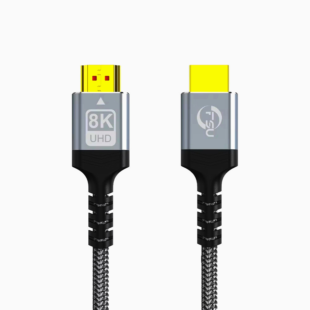 HDMI-кабель 2.1 8K 60Гц, 4K 120Гц, 1м, для PS5 і ПК, HDCP 2.3, оптимізований для ігор