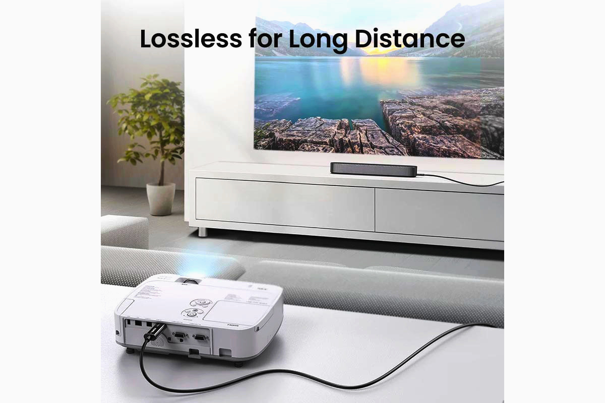 Кабель HDMI 2.1 30 м, оптоволокно, 8K/4K, 48 Гбит/с, для ПК и консолей, Dolby, eARC