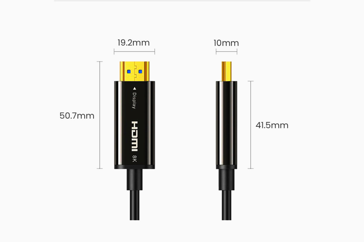 Кабель HDMI 2.1, 25 м, 48 Гбит/с, 8K/4K, Dolby HDR, для игр и мультимедиа, гибкий