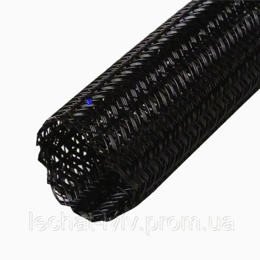 Еластична обплетка для проводів Cold Cut, 7-12 мм, поліестер, 1 м, антиабразивна, чорна