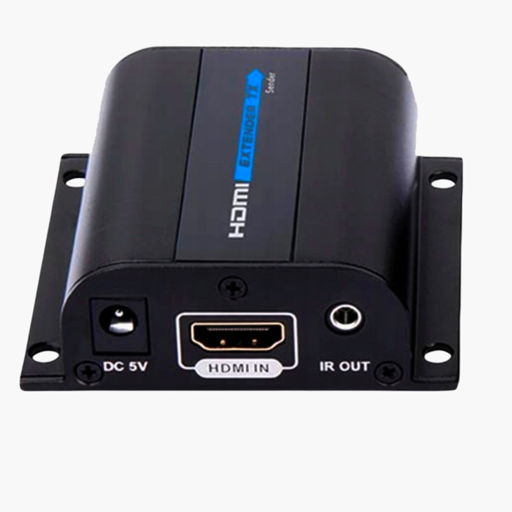 HDMI передатчик Lenkeng LKV372A до 60м по витій парі CAT6/6a/7, 1080p, 3D, метал