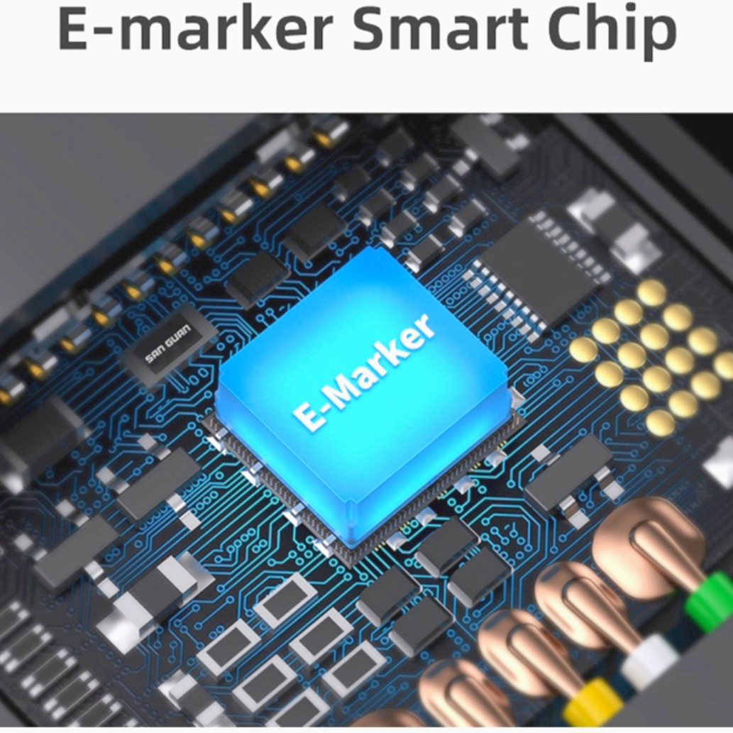 Кабель I-Taki USB-C 4.0 угловой 13 см, 40 Гбит/с, 240W, 8K - быстрая зарядка и видео