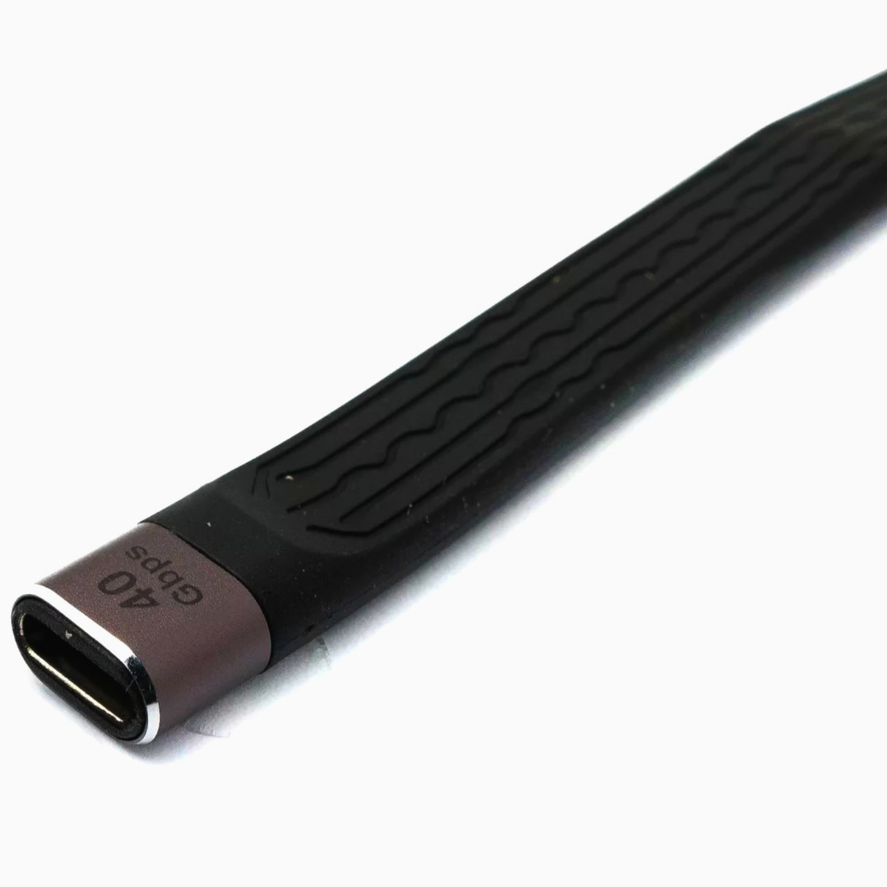Кабель I-Taki USB-C 4.0 кутовий 240Вт, 40Гбіт/с, 8К, довжина 13 см, швидка зарядка
