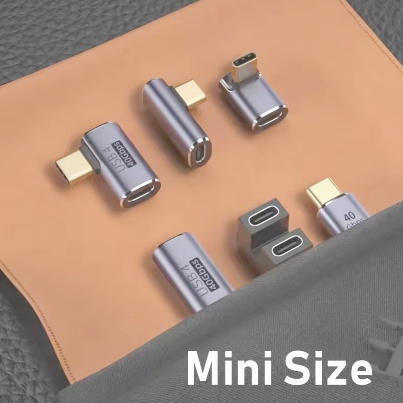 I-Taki USB-C 4.0 адаптер female-to-female, 40 Гбит/с, зарядка 100 Вт, 8K, Южная Корея